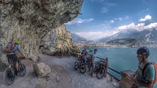 Sentiero Del Ponale Riva Del Garda MTB Trail ITALY [upl. by Howlond]