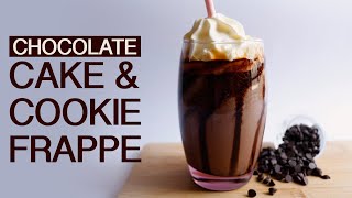 Chocolate Cake and Cookie Frappe Starbucks Style Cake amp Cookie Frappuccino CooknJoy by Vaishali [upl. by Koppel]