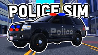 Roblox Police Simulator [upl. by Ravo]