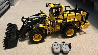 Lego Technic 42030 RemoteControlled VOLVO L350F Wheel Loader Review [upl. by Izawa]