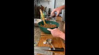 Christopher Gardners Wheat Berry Salad Recipe [upl. by Anahsahs]