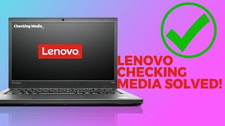 Problem Checking Media  Boot Lenovo [upl. by Livy863]