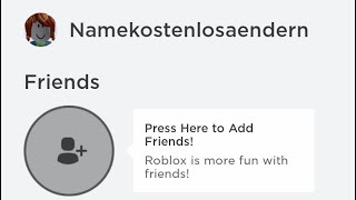 Roblox DeutschName ändern [upl. by Oiramej395]