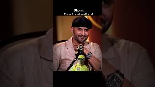 Harbhajan Singh talk about Ms dhoni shortsfeed viralshort tranding ipl iplupdates cricket [upl. by Inor]