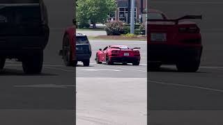 C8 Corvette Z06 exhaust sounding AMAZING while daily driving [upl. by Bergwall]