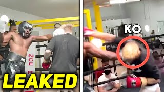 quotUNSEENquot Mike Tyson VS Jake Paul LEAKED SPARRING FOOTAGE [upl. by Hedvig403]