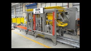 ELKOBLOCK36M Fully Automatic Multilayer Concrete Block Making Machine Introductory video [upl. by Garek]