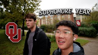 Day in the Life at the University of Oklahoma sophomore year [upl. by Sokem]