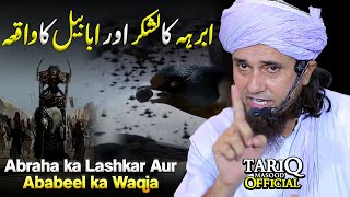 Abraha ka Lashkar Aur Ababeel Ka Waqia  Mufti Tariq Masood [upl. by Andree808]