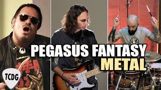 Saint Seiya Pegasus Fantasy  METAL COVER Ft Mauren Voz Original Español Latino [upl. by Aronle]