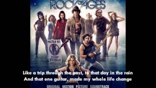 Rock Of Ages  Juke Box HeroI Love Rock n Roll with Lyrics [upl. by Kristof]