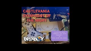 PS miniGAMEBOX WONT BOOT UPTRUE BLUE MINI USB HACKCASTLEVANIA SYMPHONY OF THE NIGHTGAMEPLAY [upl. by Soinski474]