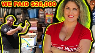 WE PAID 26000 on 5 Abandoned Storage Wars Auction Units Lockers Rene Casey Nezhoda [upl. by Gillman998]