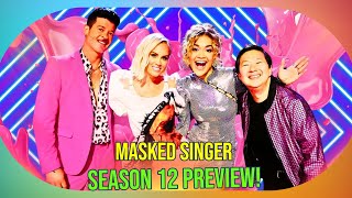 Masked Singer Season 12 Sneak Peek Wild Costumes amp New Clue Twists [upl. by Asyl]