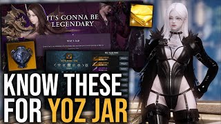 LOST ARK LEGENDARY SKINS YOZS JAR  WHAT YOU NEED TO KNOW FROM KR READ DISCLAIMERS IN DESCRIPTION [upl. by Seravaj]