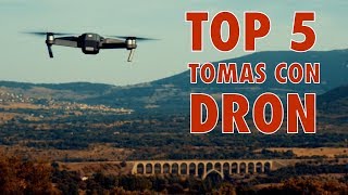 TOP 5 técnicas grabación con dron Cómo hacer planos de cine [upl. by Gnilrits918]