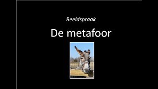 Beeldspraak  de metafoor [upl. by Alben]