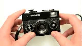 Rollei 35 Vintage Camera Overview [upl. by Adnaugal]