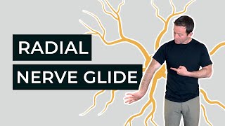 How to Perform a Radial Nerve Glide with Precision for neck shoulder elbow and thumb complaints [upl. by Annairda790]