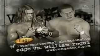 WWF Vengeance 2001 Matchcardmp4 [upl. by Ahs]