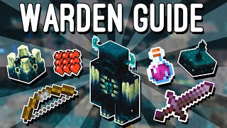 Minecraft Warden Guide  Everything You Need To Know  No Nonsense All Versions [upl. by Kcirddehs]