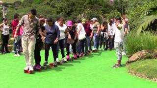 Trabajo en equipo  Juegos de integracion  Outdoor Training [upl. by Greff]