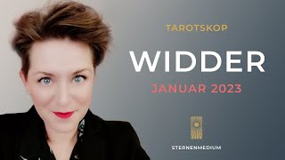 JANUAR 2023 ✶ WIDDER ✶ TAROTSKOP [upl. by Adnovoj]