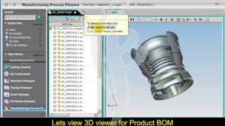 1 Teamcenter Manufacturing Process Planning MPP UI [upl. by Janine607]