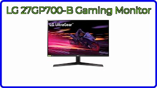 REVIEW 2025 LG 27GP700B Gaming Monitor ESSENTIAL details [upl. by Meela396]