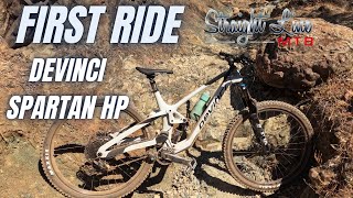 First Ride Devinci Spartan HP [upl. by Aleafar]