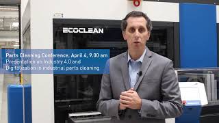 Ecoclean Inc at PMTS 2019 Exhibitor Hall Booth 7061 [upl. by Kimmi]