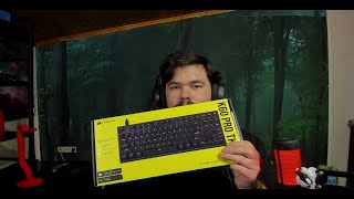 Corsair K60 Pro TKL OPX Switch Optik Mekanik İncelemesi ve Kutu Açılımı  Türkçe [upl. by Einnol]