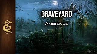 Graveyard  Haunted Ambience  1 Hour dnd [upl. by Oinigih]