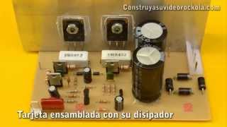 Amplificador de 100W con transistores PNP [upl. by Chlores]