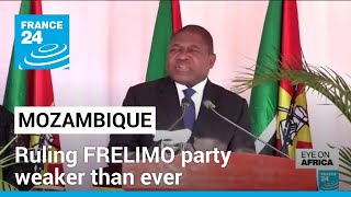 Mozambique local elections Ruling FRELIMO party weaker than ever • FRANCE 24 English [upl. by Annaed]