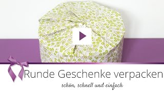 Geschenke Runde Geschenke verpacken  DANATO [upl. by Nabla987]