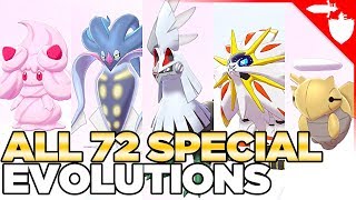 All 72 Special Evolutions in Pokemon Sword and Shield [upl. by Naneek]