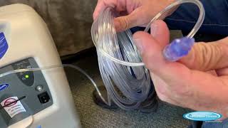 Part 2 Connecting Tubing to Your Invacare Oxygen Concentrator [upl. by Chivers]