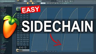 The EASIEST way To Sidechain In FL Studio [upl. by Llerdnek]