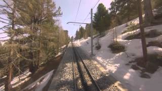 Gornergratbahn Zermatt HD [upl. by Adlay]