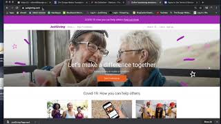 JustGiving Tutorial [upl. by Regor]