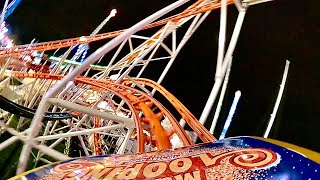 Munich Looping Hyde Park Winter Wonderland Front Row POV 2021 [upl. by Valer811]