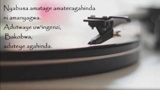 Laurette lyrics  Kamaliza Annonciata Mutamuliza  Rwanda [upl. by Attolrac]