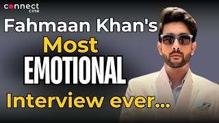 WAH Fahmaan Khan on Faraaz Khan Movie Actor Love and  Faridoon Shahryar  Connect Cine [upl. by Ila]