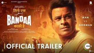 Sirf Ek Bandaa Kaafi Hai  Official Trailer  Manoj B  A ZEE5 Original Film  Premieres 23 May 2023 [upl. by Giffard]