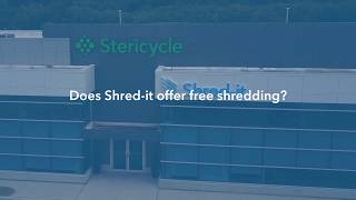 Does Shredit offer free shredding [upl. by Roselani]