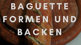 Baguettes formen und schneiden [upl. by Lucas750]