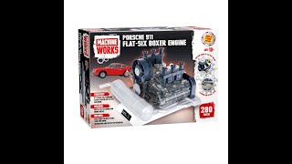 Machine Works Porsche 911 FlatSix Boxer Engine Kit Timelapse Build Video [upl. by Revolc]