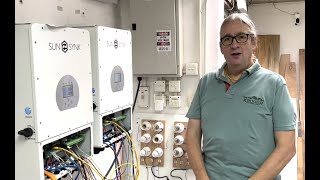 3 Phase Hybrid Inverter Sunsynk 3 Phase  Paralleling [upl. by Solon]