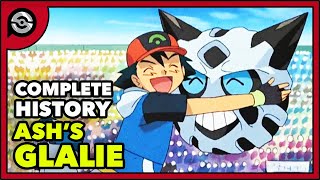 Pokemon Explained Ashs Glalie  Complete History [upl. by Alliscirp]